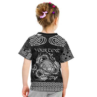 Personalized Radnorshire Sir Faesyfed Kid T Shirt Black Oak Tree Of Life Celtic-inspired - Wonder Print Shop