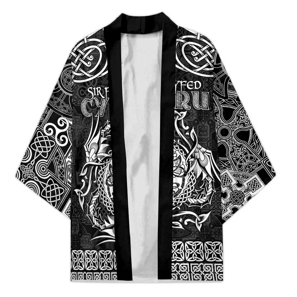 Personalized Radnorshire Sir Faesyfed Kimono Black Oak Tree Of Life Celtic-inspired - Wonder Print Shop