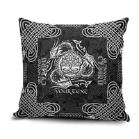 Personalized Radnorshire Sir Faesyfed Pillow Cover Black Oak Tree Of Life Celtic-inspired - Wonder Print Shop
