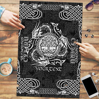 Personalized Radnorshire Sir Faesyfed Puzzle Black Oak Tree Of Life Celtic-inspired - Wonder Print Shop