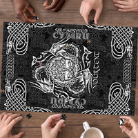 Personalized Radnorshire Sir Faesyfed Puzzle Black Oak Tree Of Life Celtic-inspired - Wonder Print Shop