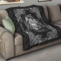 Personalized Radnorshire Sir Faesyfed Quilt Black Oak Tree Of Life Celtic-inspired - Wonder Print Shop