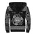 Personalized Radnorshire Sir Faesyfed Sherpa Hoodie Black Oak Tree Of Life Celtic-inspired - Wonder Print Shop