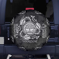 Personalized Radnorshire Sir Faesyfed Spare Tire Cover Black Oak Tree Of Life Celtic-inspired - Wonder Print Shop