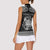 Personalized Radnorshire Sir Faesyfed Women Sleeveless Polo Shirt Black Oak Tree Of Life Celtic-inspired - Wonder Print Shop