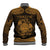 Personalized Radnorshire Sir Faesyfed Baseball Jacket Gold Oak Tree Of Life Celtic-inspired - Wonder Print Shop