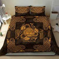 Personalized Radnorshire Sir Faesyfed Bedding Set Gold Oak Tree Of Life Celtic-inspired - Wonder Print Shop