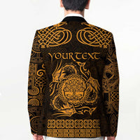 Personalized Radnorshire Sir Faesyfed Blazer Gold Oak Tree Of Life Celtic-inspired - Wonder Print Shop