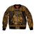 Personalized Radnorshire Sir Faesyfed Bomber Jacket Gold Oak Tree Of Life Celtic-inspired - Wonder Print Shop