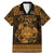 Personalized Radnorshire Sir Faesyfed Family Matching Mermaid Dress and Hawaiian Shirt Gold Oak Tree Of Life Celtic-inspired - Wonder Print Shop