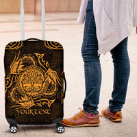 Personalized Radnorshire Sir Faesyfed Luggage Cover Gold Oak Tree Of Life Celtic-inspired - Wonder Print Shop