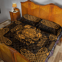 Personalized Radnorshire Sir Faesyfed Quilt Bed Set Gold Oak Tree Of Life Celtic-inspired - Wonder Print Shop