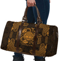 Personalized Radnorshire Sir Faesyfed Travel Bag Gold Oak Tree Of Life Celtic-inspired - Wonder Print Shop