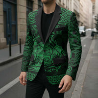 Personalized Radnorshire Sir Faesyfed Blazer Green Oak Tree Of Life Celtic-inspired - Wonder Print Shop