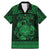 Personalized Radnorshire Sir Faesyfed Family Matching Mermaid Dress and Hawaiian Shirt Green Oak Tree Of Life Celtic-inspired - Wonder Print Shop