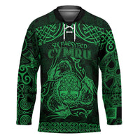 Personalized Radnorshire Sir Faesyfed Hockey Jersey Green Oak Tree Of Life Celtic-inspired - Wonder Print Shop