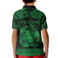 Personalized Radnorshire Sir Faesyfed Kid Polo Shirt Green Oak Tree Of Life Celtic-inspired - Wonder Print Shop
