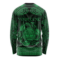 Personalized Radnorshire Sir Faesyfed Long Sleeve Shirt Green Oak Tree Of Life Celtic-inspired - Wonder Print Shop