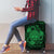 Personalized Radnorshire Sir Faesyfed Luggage Cover Green Oak Tree Of Life Celtic-inspired - Wonder Print Shop