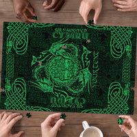 Personalized Radnorshire Sir Faesyfed Puzzle Green Oak Tree Of Life Celtic-inspired - Wonder Print Shop