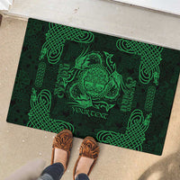 Personalized Radnorshire Sir Faesyfed Rubber Doormat Green Oak Tree Of Life Celtic-inspired - Wonder Print Shop