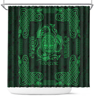 Personalized Radnorshire Sir Faesyfed Shower Curtain Green Oak Tree Of Life Celtic-inspired - Wonder Print Shop