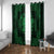 Personalized Radnorshire Sir Faesyfed Window Curtain Green Oak Tree Of Life Celtic-inspired - Wonder Print Shop