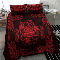 Personalized Radnorshire Sir Faesyfed Bedding Set Red Oak Tree Of Life Celtic-inspired - Wonder Print Shop