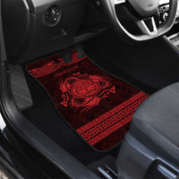 Personalized Radnorshire Sir Faesyfed Car Mats Red Oak Tree Of Life Celtic-inspired - Wonder Print Shop
