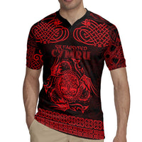 Personalized Radnorshire Sir Faesyfed Rugby Jersey Red Oak Tree Of Life Celtic-inspired - Wonder Print Shop