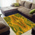 Africa Dashiki Area Rug African Tribal Art Mixed Polynesian Tattoo Gold Color Unique LT9 - Wonder Print Shop