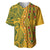 Africa Dashiki Baseball Jersey African Tribal Art Mixed Polynesian Tattoo Gold Color Unique LT9 - Wonder Print Shop