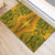 Africa Dashiki Rubber Doormat African Tribal Art Mixed Polynesian Tattoo Gold Color Unique - Wonder Print Shop