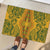 Africa Dashiki Rubber Doormat African Tribal Art Mixed Polynesian Tattoo Gold Color Unique - Wonder Print Shop