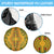 Africa Dashiki Spare Tire Cover African Tribal Art Mixed Polynesian Tattoo Gold Color Unique - Wonder Print Shop