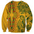 Africa Dashiki Sweatshirt African Tribal Art Mixed Polynesian Tattoo Gold Color Unique - Wonder Print Shop