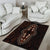 Africa Dashiki Area Rug African Tribal Art Mixed Polynesian Tattoo Red Color Unique LT9 - Wonder Print Shop