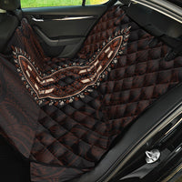 Africa Dashiki Back Car Seat Cover African Tribal Art Mixed Polynesian Tattoo Red Color Unique LT9 - Wonder Print Shop