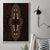 Africa Dashiki Canvas Wall Art African Tribal Art Mixed Polynesian Tattoo Red Color Unique LT9 - Wonder Print Shop