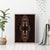 Africa Dashiki Canvas Wall Art African Tribal Art Mixed Polynesian Tattoo Red Color Unique LT9 - Wonder Print Shop