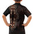 Africa Dashiki Family Matching Short Sleeve Bodycon Dress and Hawaiian Shirt African Tribal Art Mixed Polynesian Tattoo Red Color Unique - Wonder Print Shop