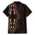 Africa Dashiki Hawaiian Shirt African Tribal Art Mixed Polynesian Tattoo Red Color Unique - Wonder Print Shop