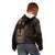 Africa Dashiki Kid Hoodie African Tribal Art Mixed Polynesian Tattoo Red Color Unique - Wonder Print Shop