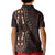 Africa Dashiki Kid Polo Shirt African Tribal Art Mixed Polynesian Tattoo Red Color Unique - Wonder Print Shop
