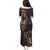 Africa Dashiki Puletasi African Tribal Art Mixed Polynesian Tattoo Red Color Unique - Wonder Print Shop