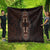 Africa Dashiki Quilt African Tribal Art Mixed Polynesian Tattoo Red Color Unique - Wonder Print Shop