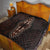 Africa Dashiki Quilt African Tribal Art Mixed Polynesian Tattoo Red Color Unique - Wonder Print Shop
