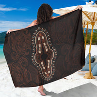 Africa Dashiki Sarong African Tribal Art Mixed Polynesian Tattoo Red Color Unique - Wonder Print Shop