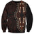 Africa Dashiki Sweatshirt African Tribal Art Mixed Polynesian Tattoo Red Color Unique - Wonder Print Shop