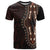 Africa Dashiki T Shirt African Tribal Art Mixed Polynesian Tattoo Red Color Unique - Wonder Print Shop